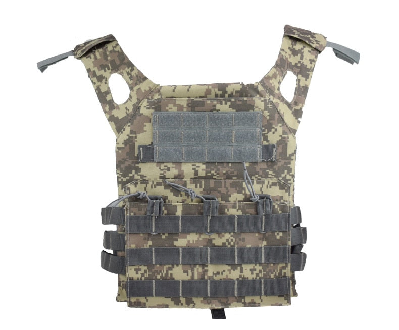 600D Tactical Vest Military Molle Plate Carrier