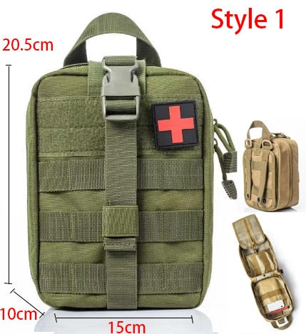 Tactical Molle Pouch Medical EDC Bag