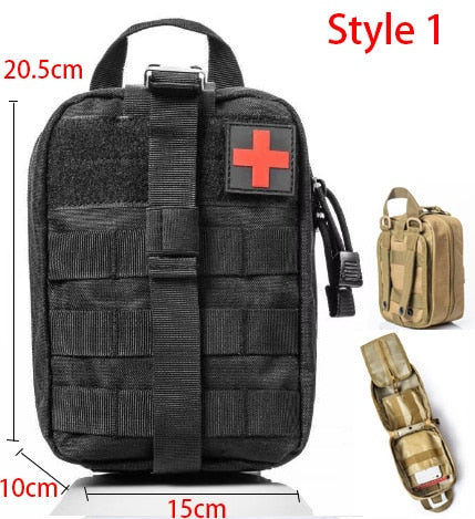 Tactical Molle Pouch Medical EDC Bag