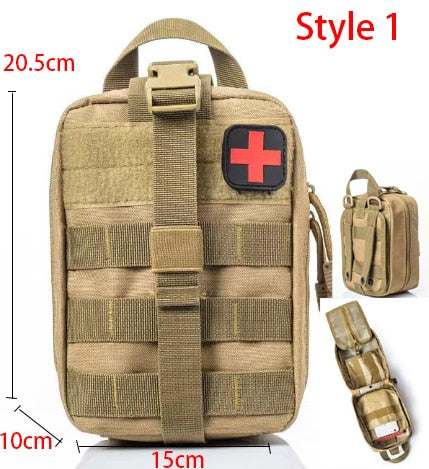 Tactical Molle Pouch Medical EDC Bag