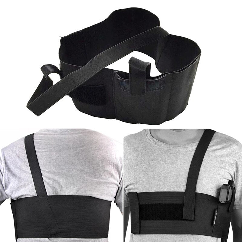 Tactical Adjustable Belly Band Waist Pistol Gun Holster Belt Girdle (3 Size Optional)