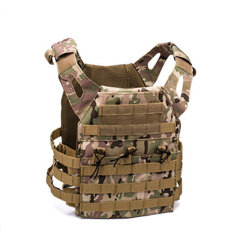 600D Tactical Vest Military Molle Plate Carrier