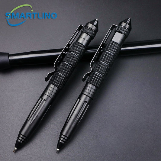 High Quality Metal Military Tactical Pen School Student Office Ballpoint Pens Emergency Glass Breaker Self Defense EDC Supplies