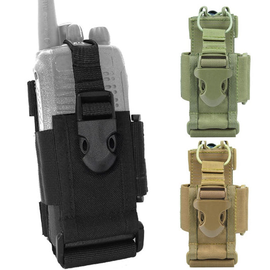 Molle Tactical Radio Pouch Military Walkie Talkie Holder Mag Bag Airsoft Paintball Hunting Waist Belt Bags Phone Case Holster