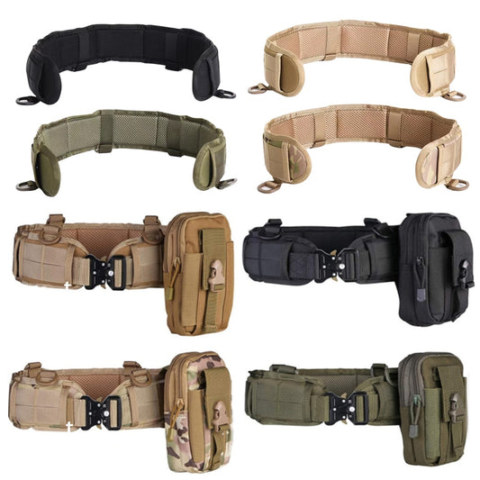 HLYQE Tactical Battle Belt Set, Molle Belt,Tactical Shooting Belt,war Belt Tactical